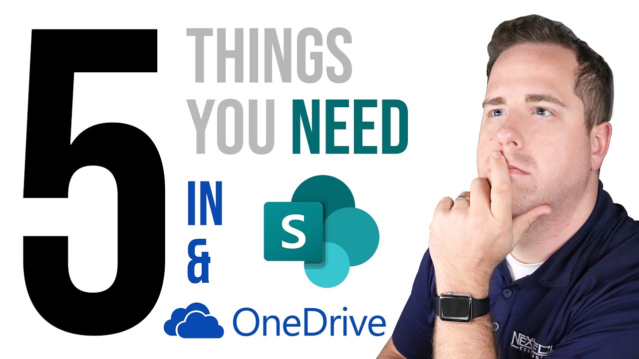 Top 5 Tips for OneDrive and SharePoint!