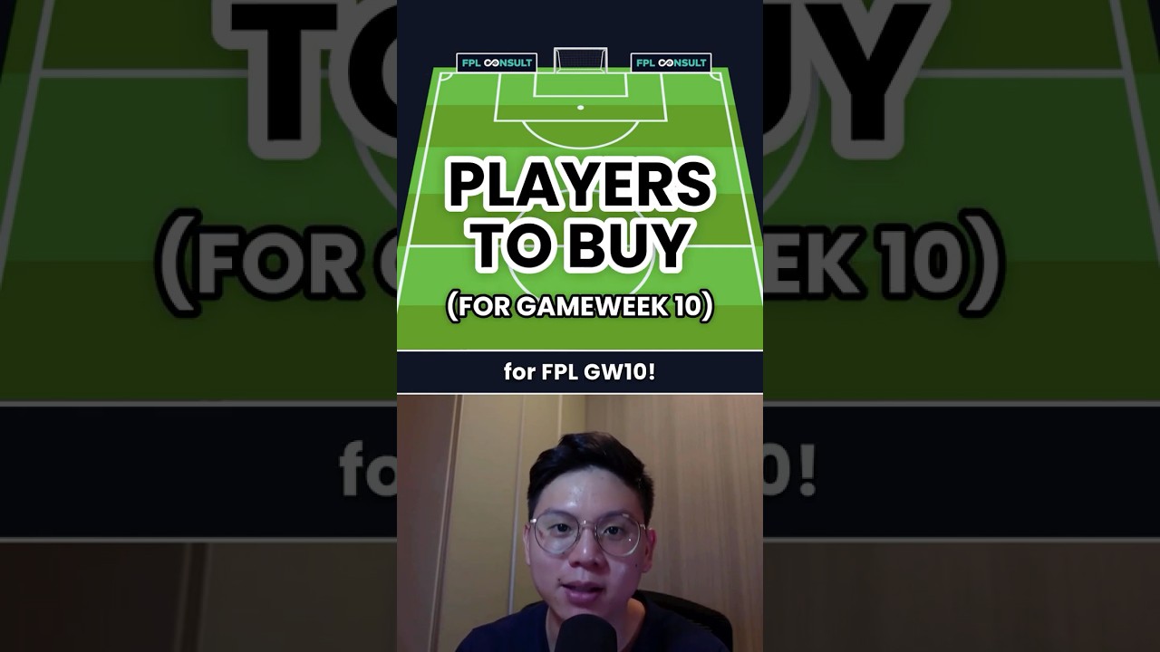 FPL GW10 BEST PLAYERS TO BUY! ✅ | Fantasy Premier League 2025/26 #fantasypremierleague #fpl#gw10