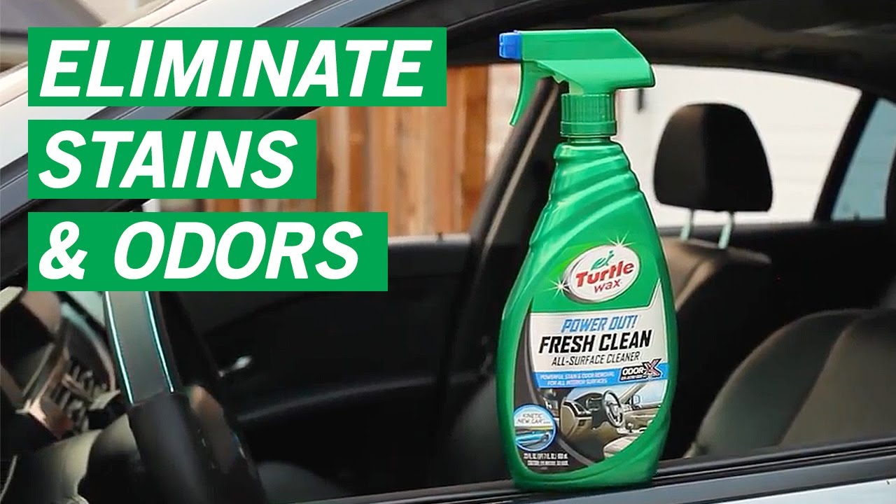 Interior Car Care with Power Out! Fresh Clean All-Surface Cleaner | Turtle Wax