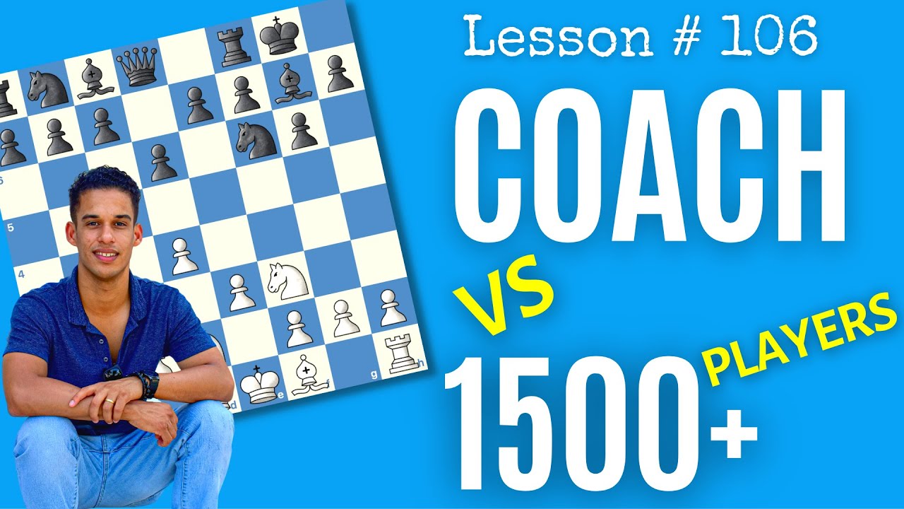 Chess Games as Coach Explains Every Move | Chess Lesson # 106