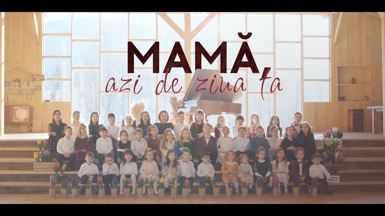 Corul de copii Kreionel - Mamă, azi de ziua ta