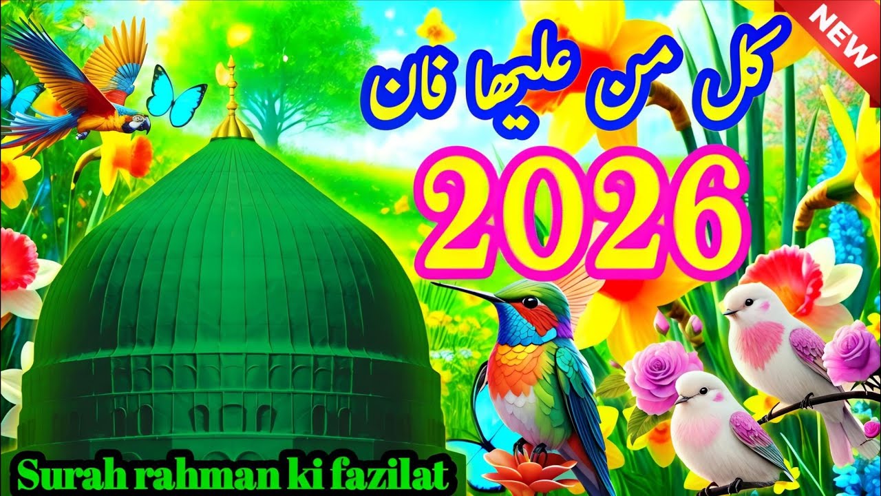 NEW Kalam✓Rab Ne kar diya ailan | kullu man alaiha fan | taza kalam,2026
