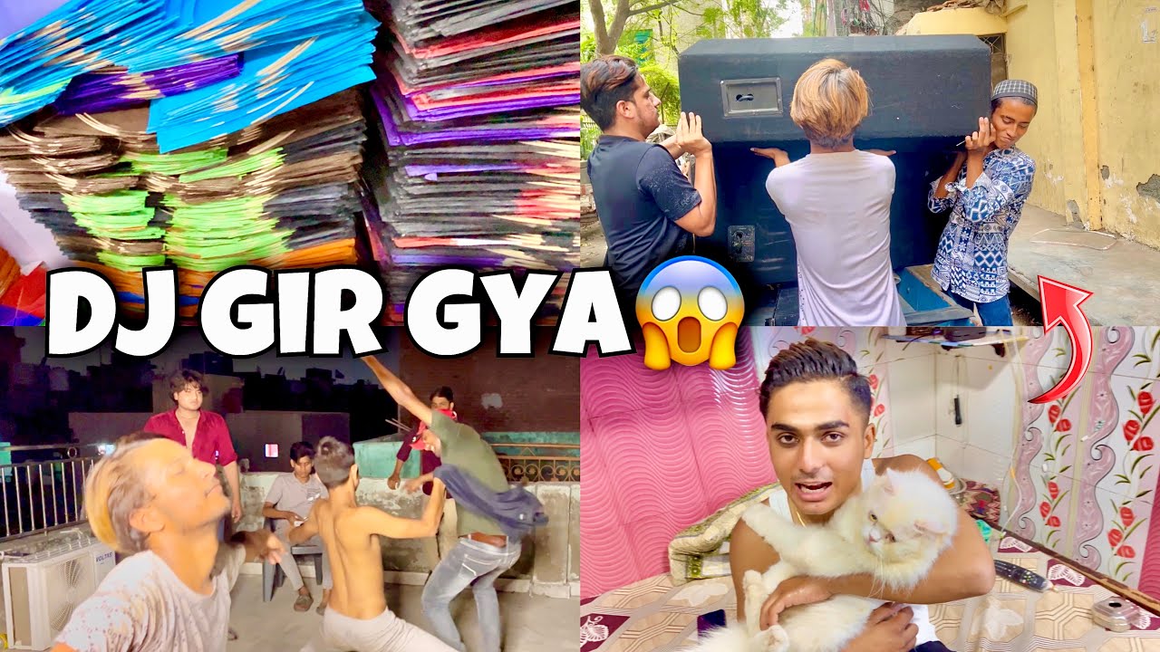 15🇮🇳 Aug Ki Tyyari Me Pasina💦 छूट gya😮‍💨 Big DJ Gir gya😱 Buying Big Kite Stash with Manja💯💸