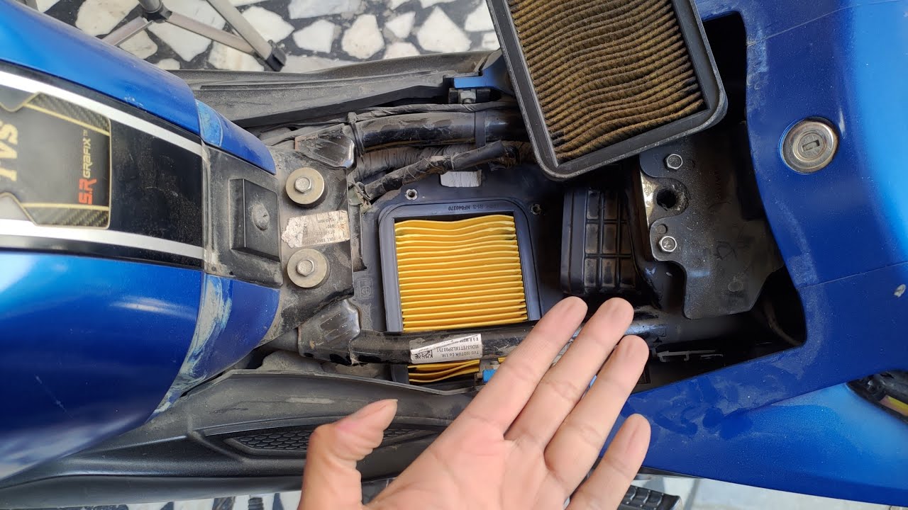 Apache RTR 200 4v k Air Filter ne toh Rula hi Diya tha 🏍️🤔