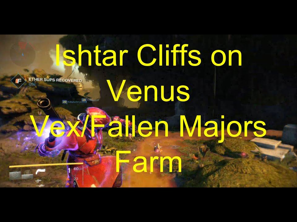Destiny: Fallen and Vex Major Farm Location