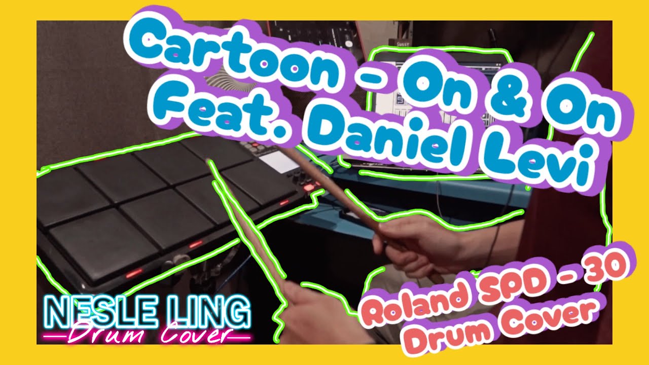 Cratoon - On & On ( Feat. Daniel Levi ) NCS Release [ Roland SPD - 30 Drum Cover ] NL DRUM COVER