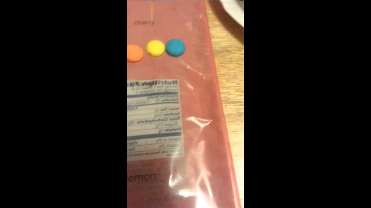 A candy review: candy buttons
