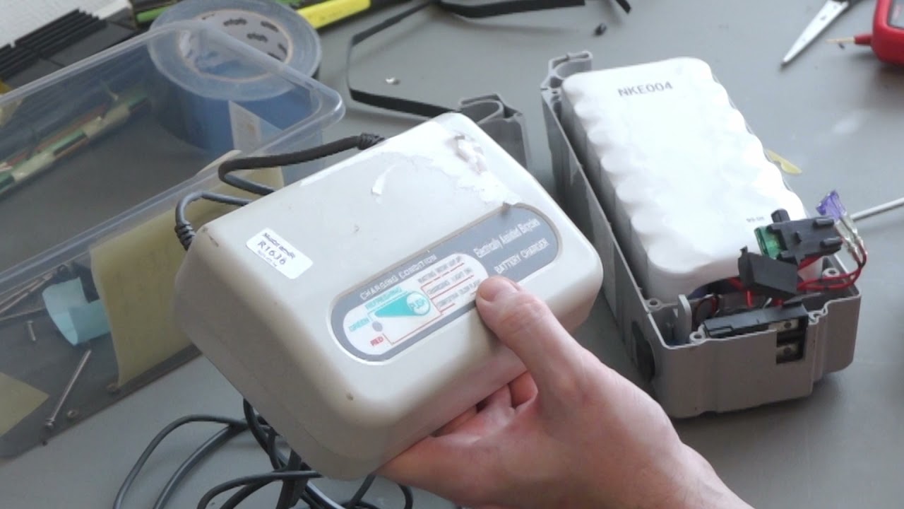 A Batavus ebike Battery - from 1998!