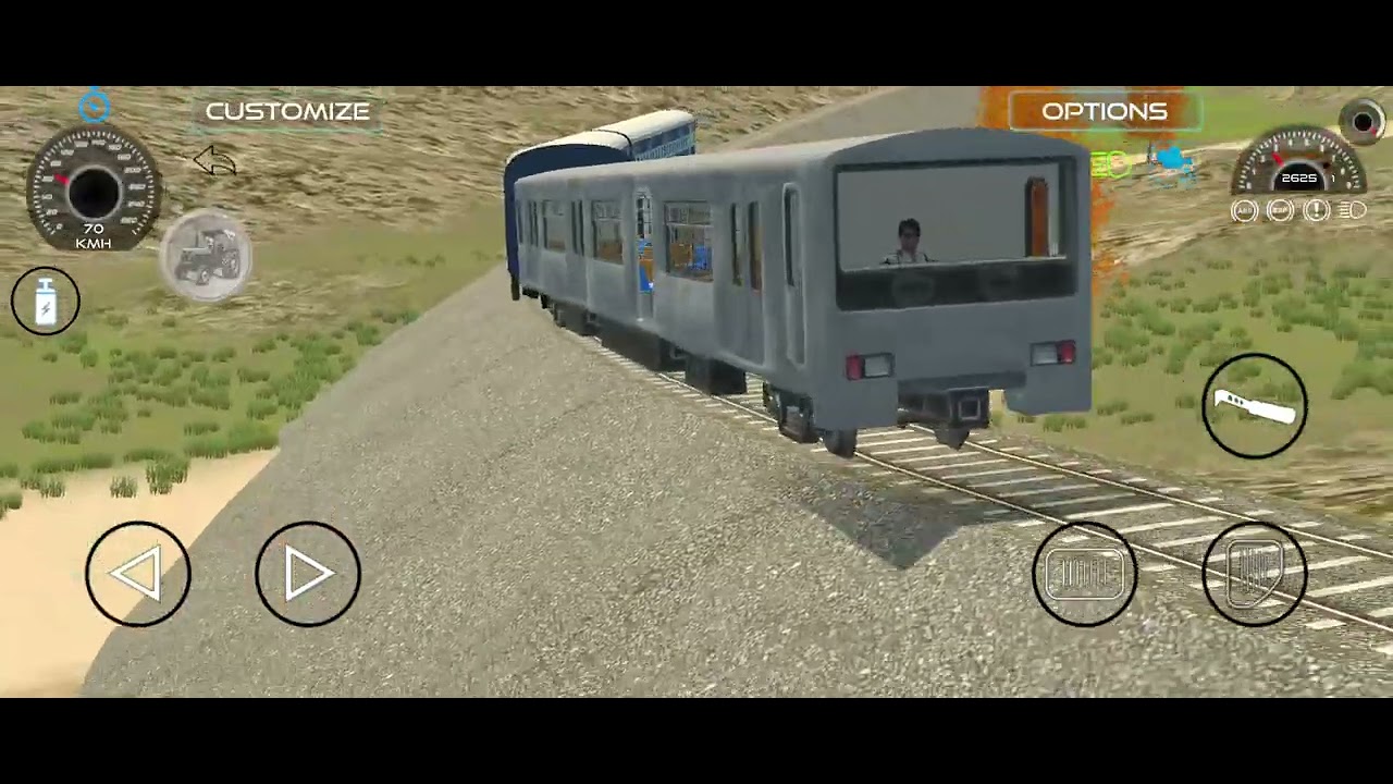 Train 4 drive in indian vehicle 