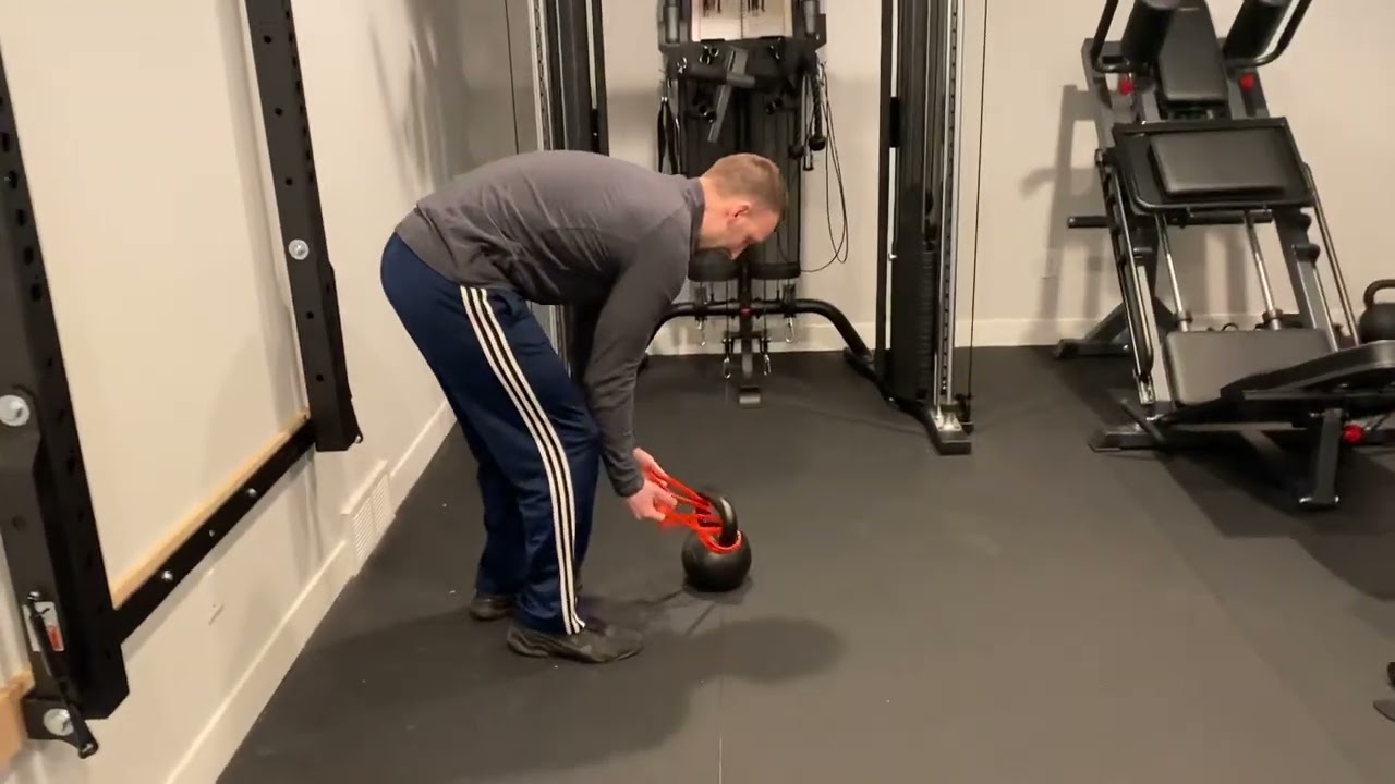 Kettlebell Deadlift with Resistance Band