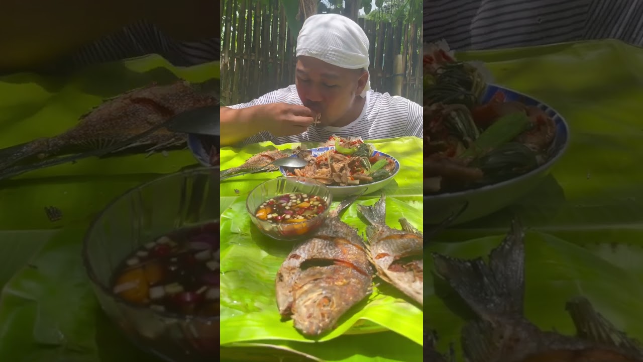HALANG HALANG NATIVE MANOK OG PRITONG DANGGIT 
