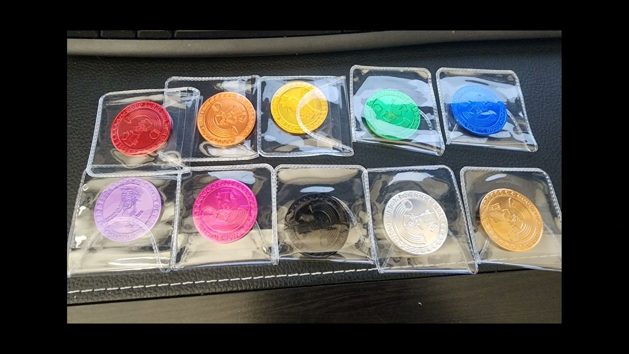 21 LEFT! NEW ALUMINUM COINS ARE HERE! SHIP NOW!