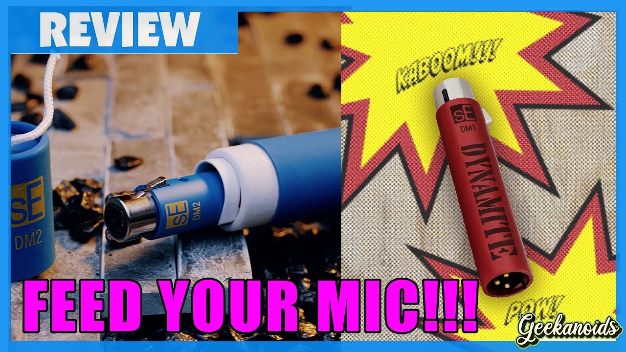 Усильте свои микрофоны &mdash; обзор линейных предусилителей sE Electronics DM1 Dynamite и DM2 T.N.T.