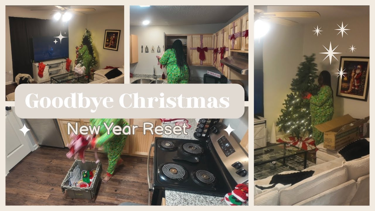 🎄✨ Goodbye Christmas, hello fresh start! ✨🎄