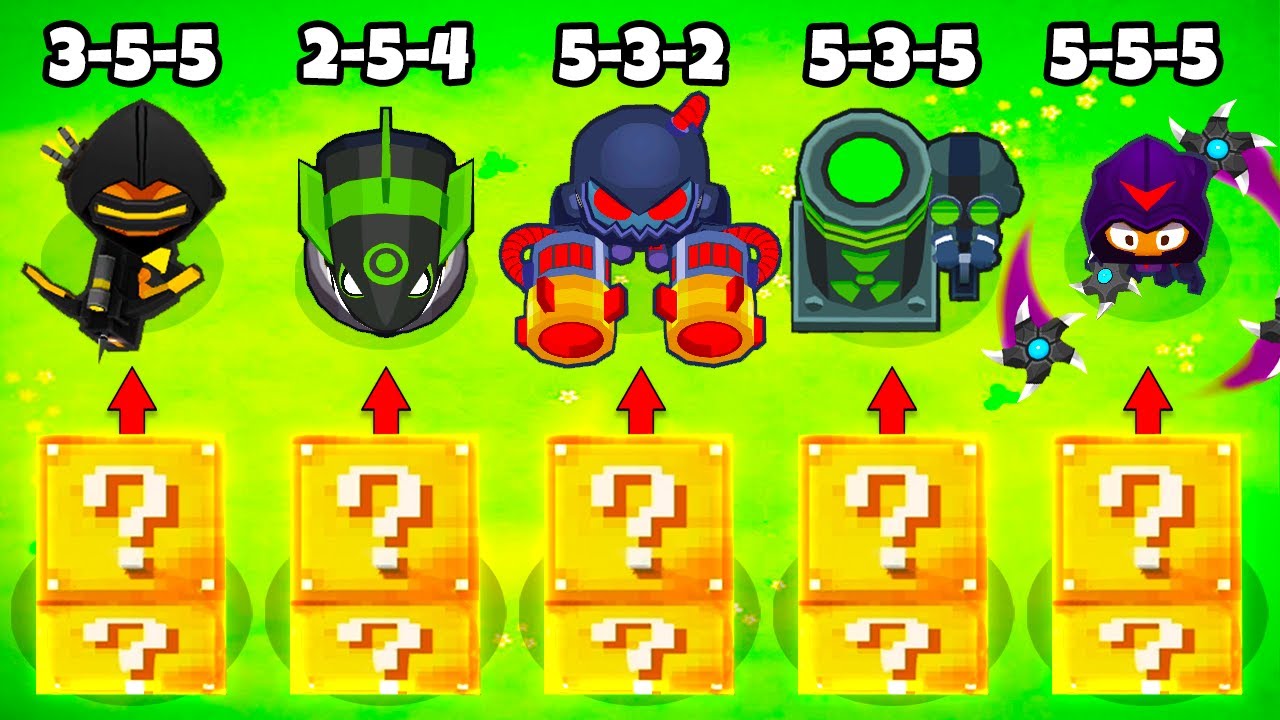 5-5-5 LUCKY BLOCKS vs DUMMY BOSS (BTD 6)
