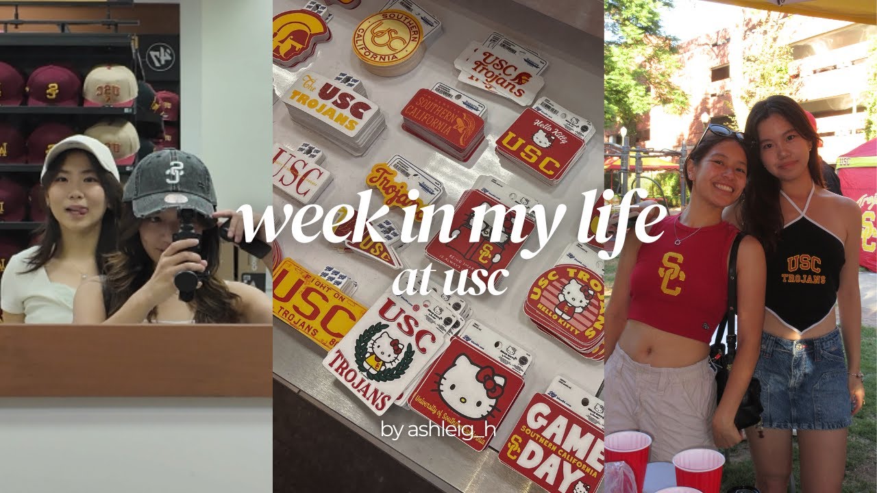 college diaries | a week in my life at usc ⋆⭒˚.⋆