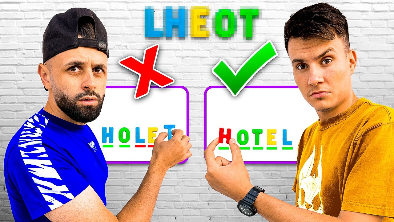 SCRAMBLED GAME 2 🤯 **ARANJEAZA LITERELE CORECT**