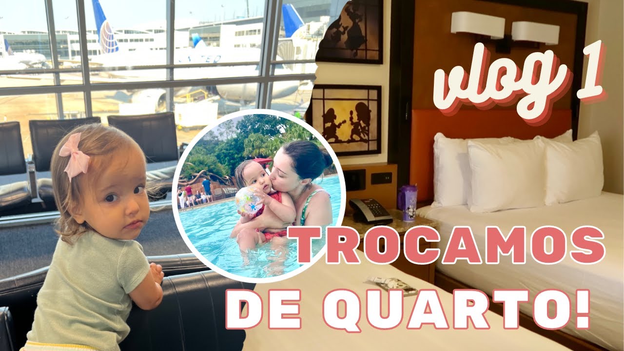 CHEGANDO EM ORLANDO E TOUR PELO QUARTO DO DISNEY'S CORONADO SPRINGS RESORT
