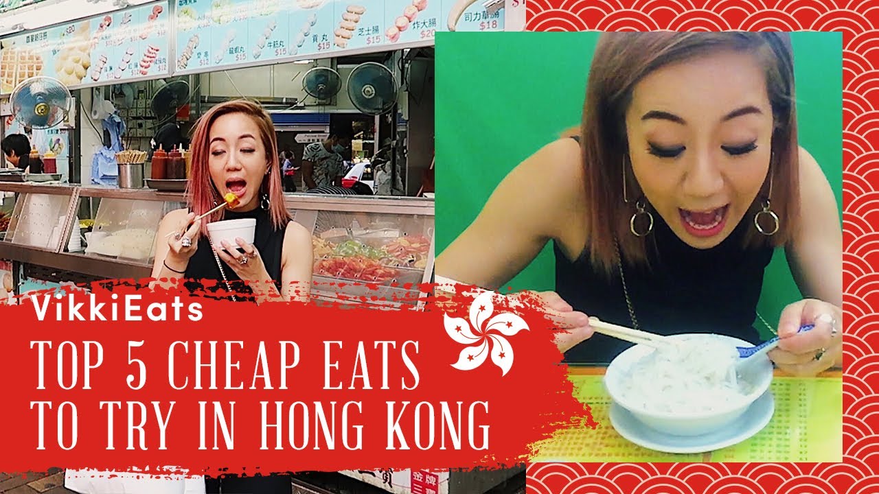 Top 5 cheap eats you MUST TRY in Hong Kong | Vikki Eats