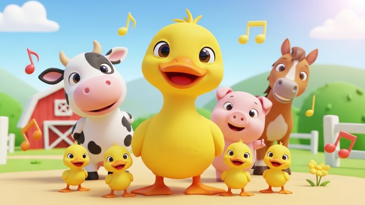 As Melhores Canções da Fazenda | Patinho, Pintinhos e Amigos | Música Infantil