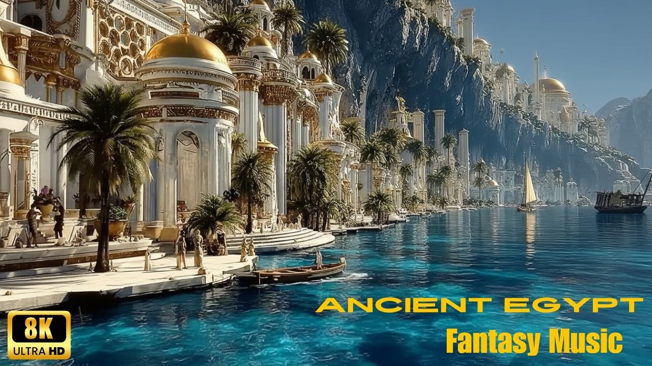 Ancient Egypt Fantasy Music | Golden Pyramid Aesthetic & Mystical Ambience