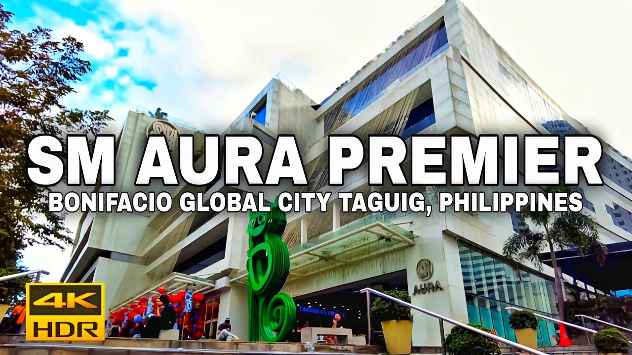 Discover SM Aura In 4K HDR! BGC’s Luxury Mall Experience In The Philippines| Full Walking Tour 2026
