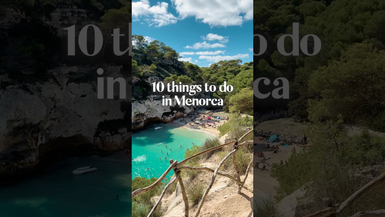 10 best things to do in Menorca 🇪🇸 #minorca #menorca places to visit in Menorca