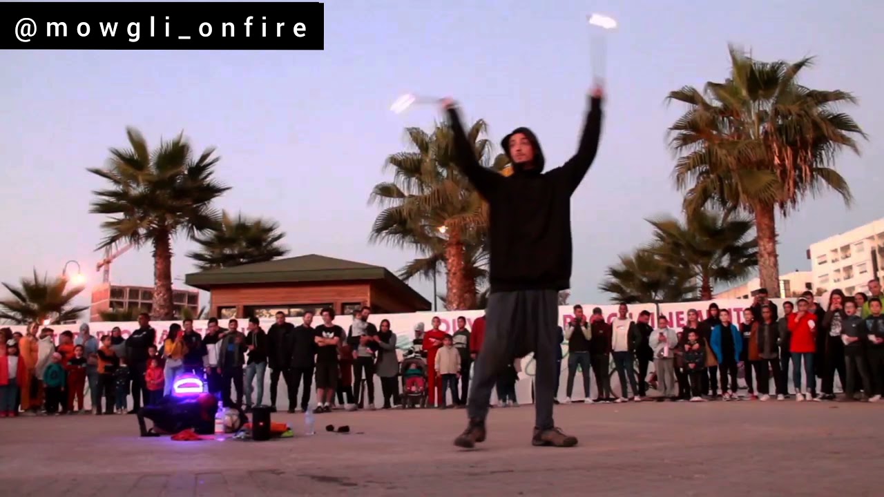 Fire street show - Fire breathing - Mowgli on Fire