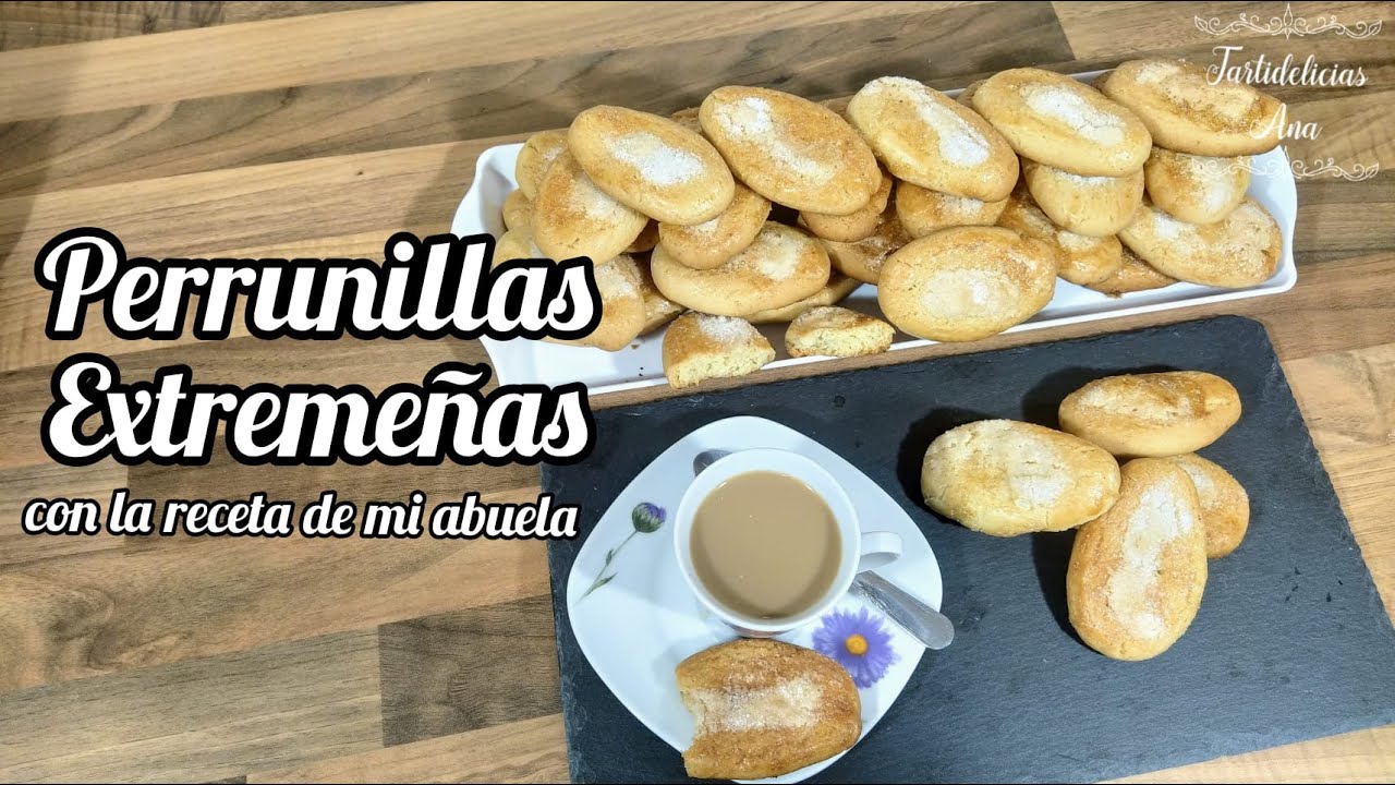 🏡👵DULCE de PUEBLO: PERRUNILLAS EXTREMEÑAS  Receta Fácil paso a paso, DELICIOSAS!!!
