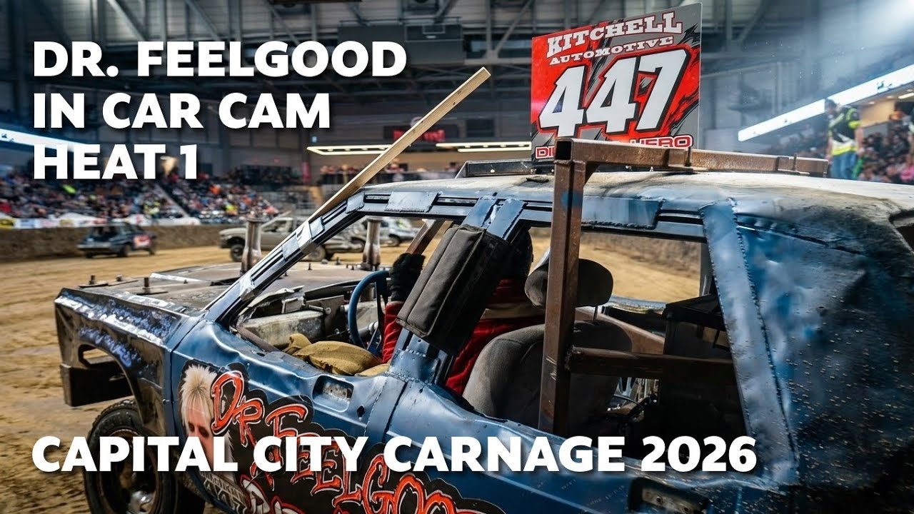 James Kitchell In Car Cam for Heat 1 at Capital City Carnage 2026