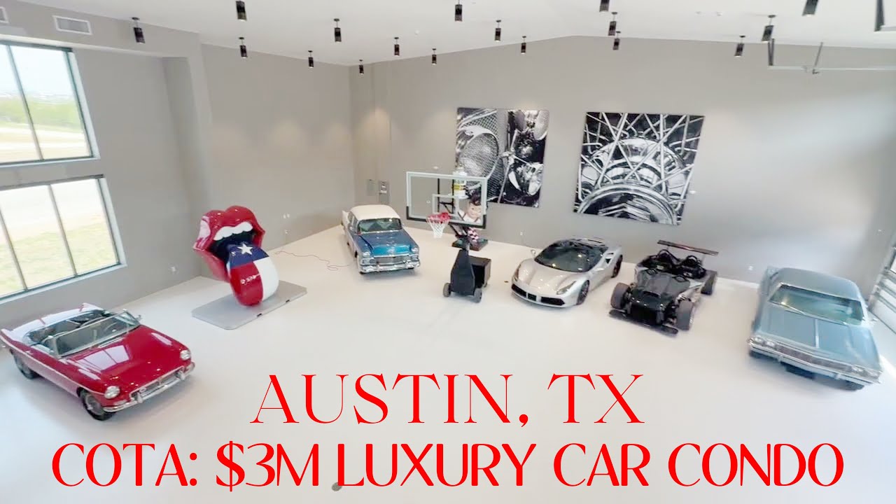 COTA T11 Car Condos: Circuit of The Americas Tour $3M - Austin, TX