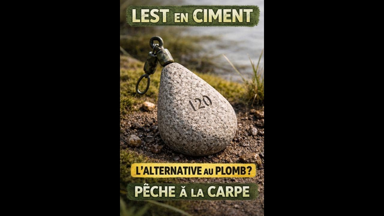 ALTERNATIVE AU PLOMB DE PECHE A LA CARPE#carpfishing #fishing #carp #plombecologique