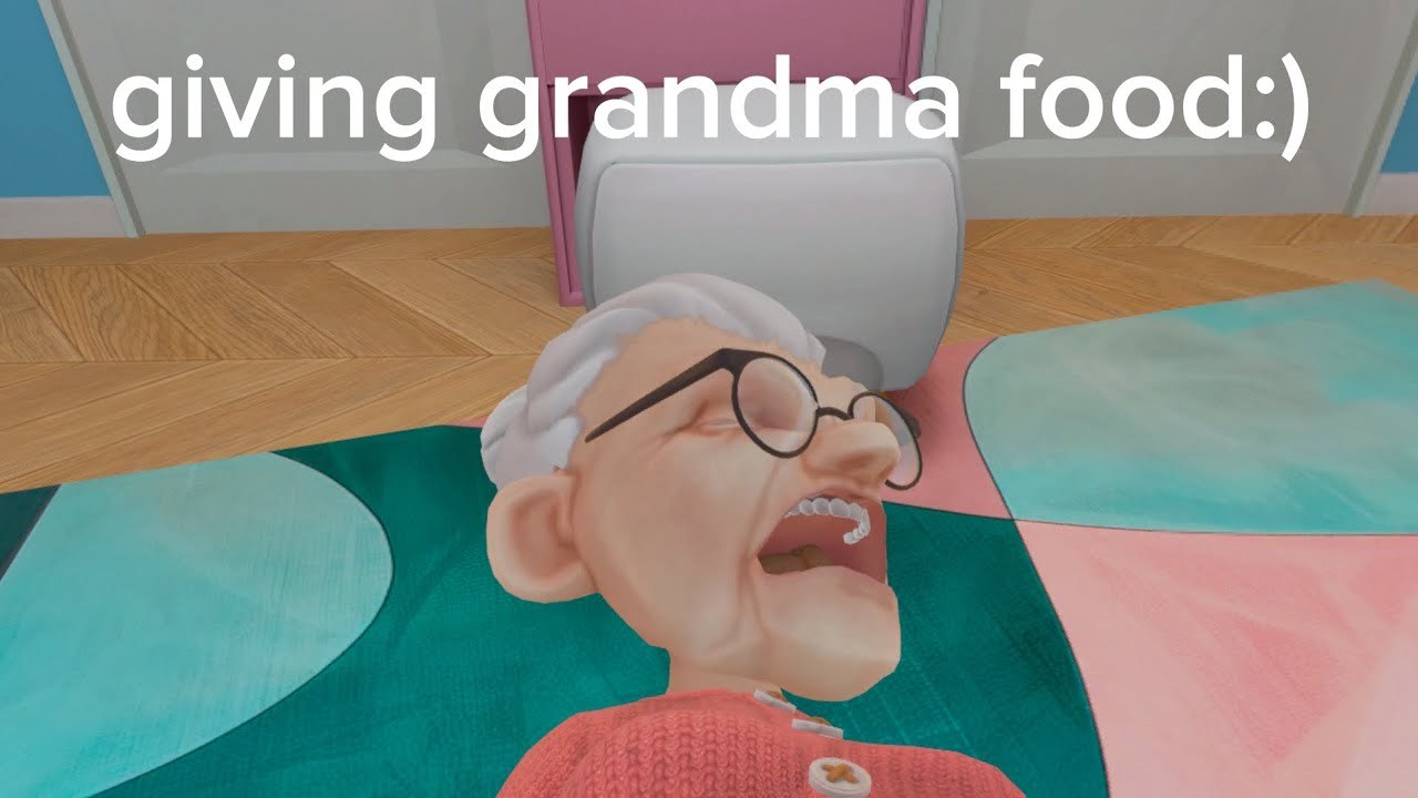Cooking for grandma (I am cat)