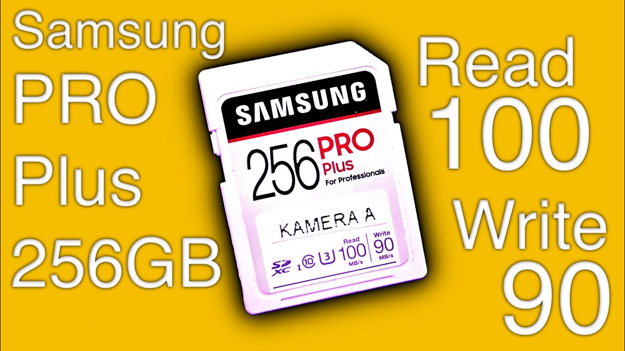 NEW 2020 Samsung PRO Plus 256GB SDXC Card Review (VS Sandisk Extreme Pro)