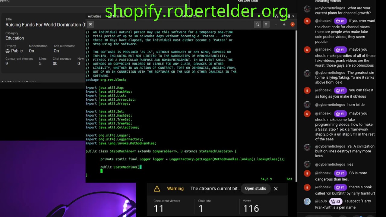 Raising Funds For World Domination (Day 329)
