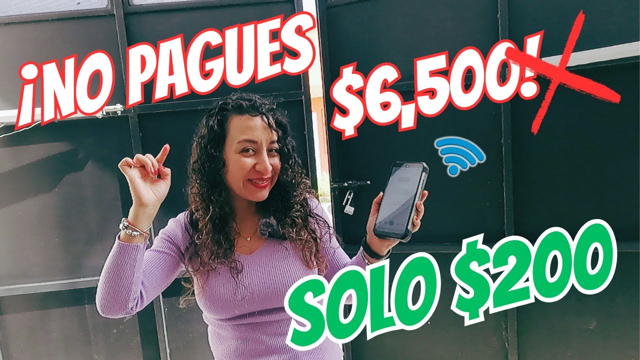 Convierte tu Portón Eléctrico a WiFi por $200 MXN | ¡Querían cobrar $6,500! 😦