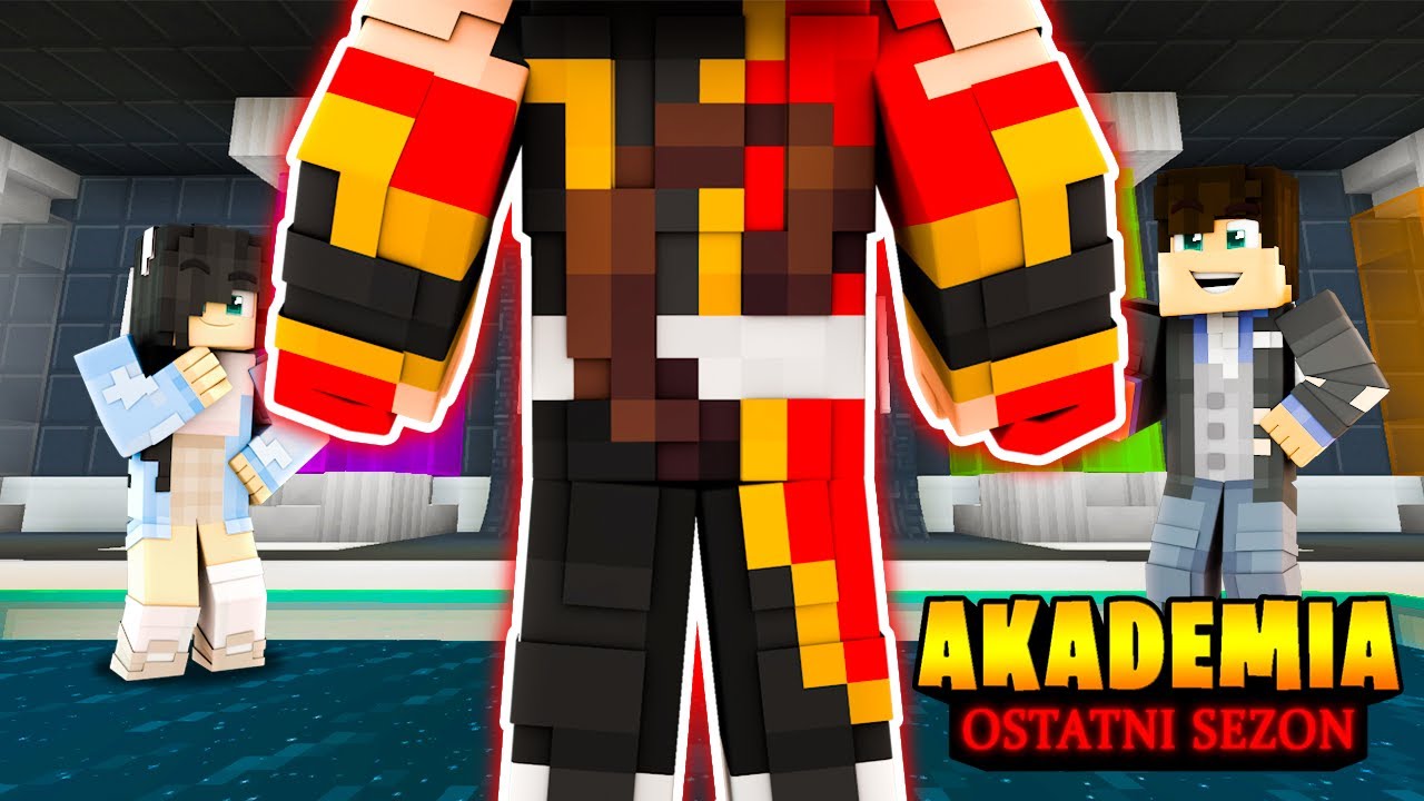 Dostałem NOWOCZESNY STRÓJ do WALK?- MINECRAFT AKADEMIA OSTATNI SEZON #12