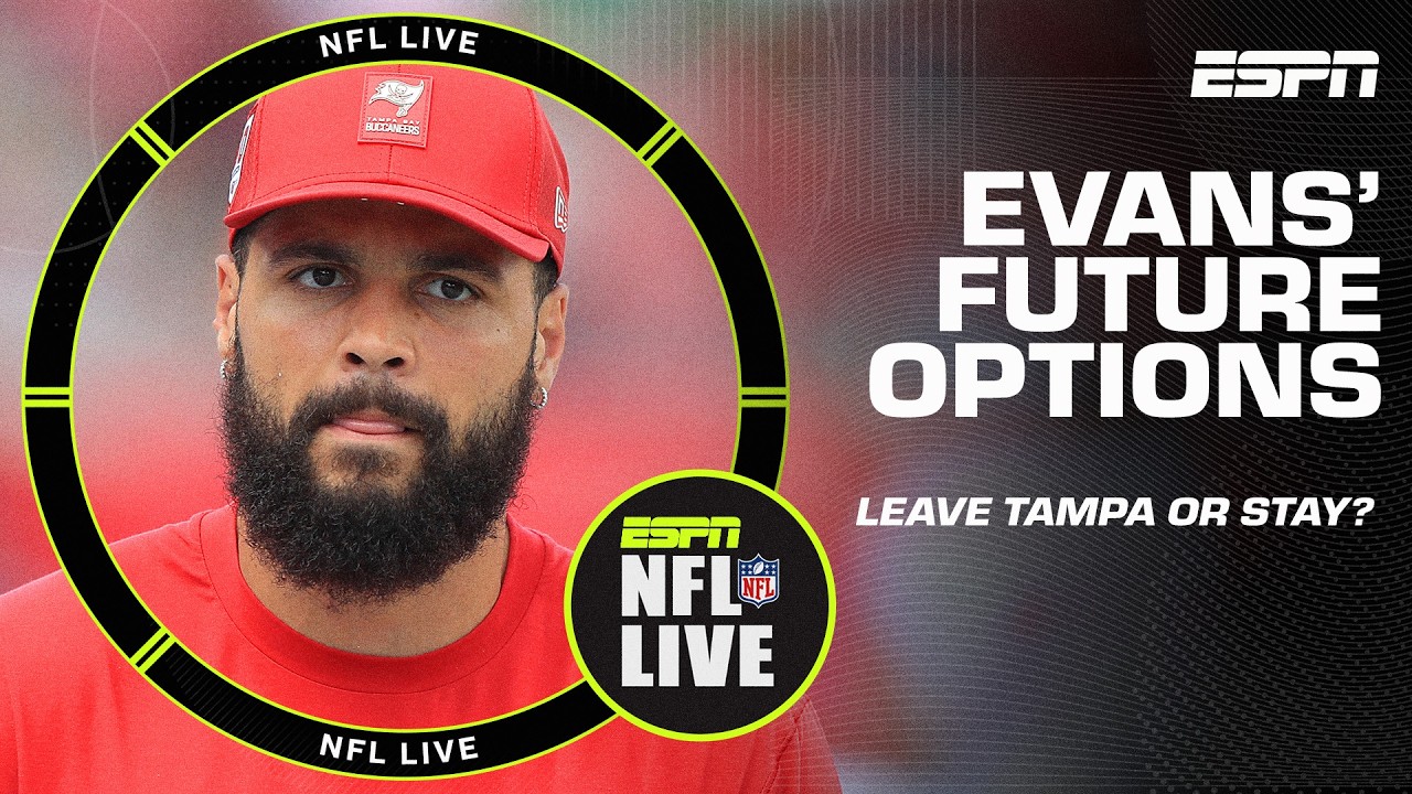 Mike Evans' future options 🔮 Stay with the Buccaneers or join a contender in free agency? | NFL Live