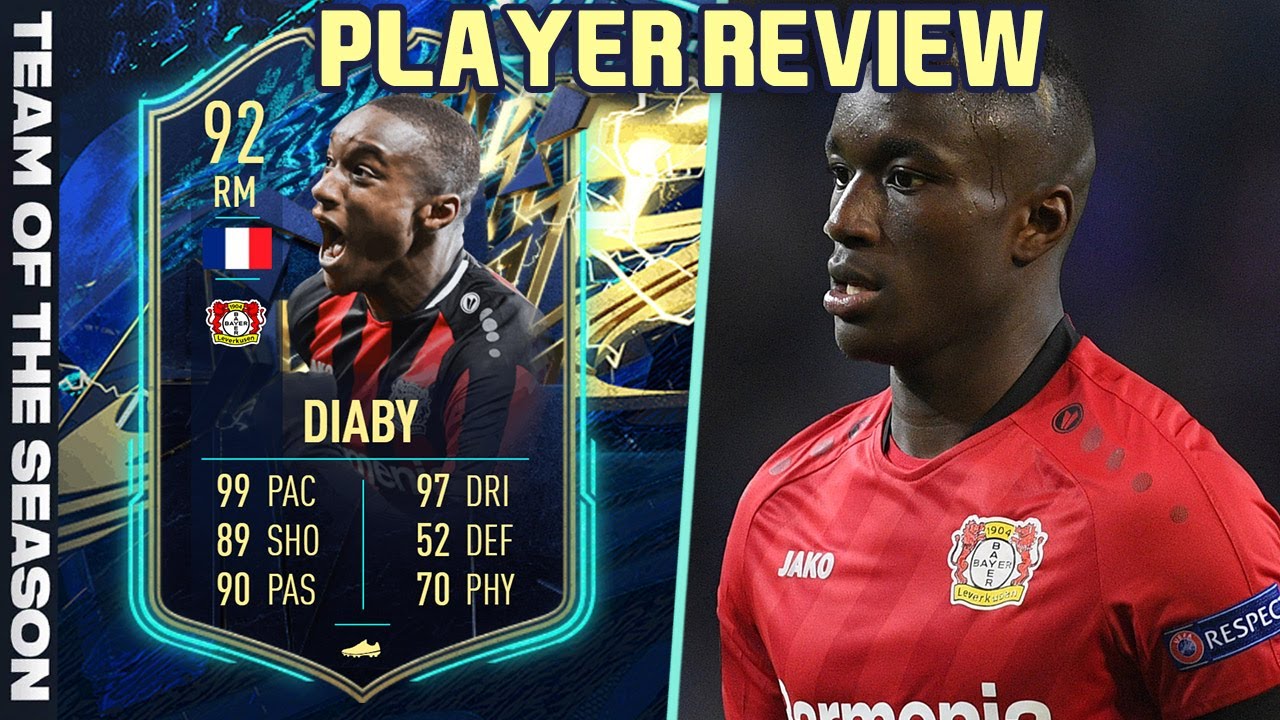 OMMGGG!! 😱 92 TOTS DIABY PLAYER REVIEW! FIFA 22 ULTIMATE TEAM