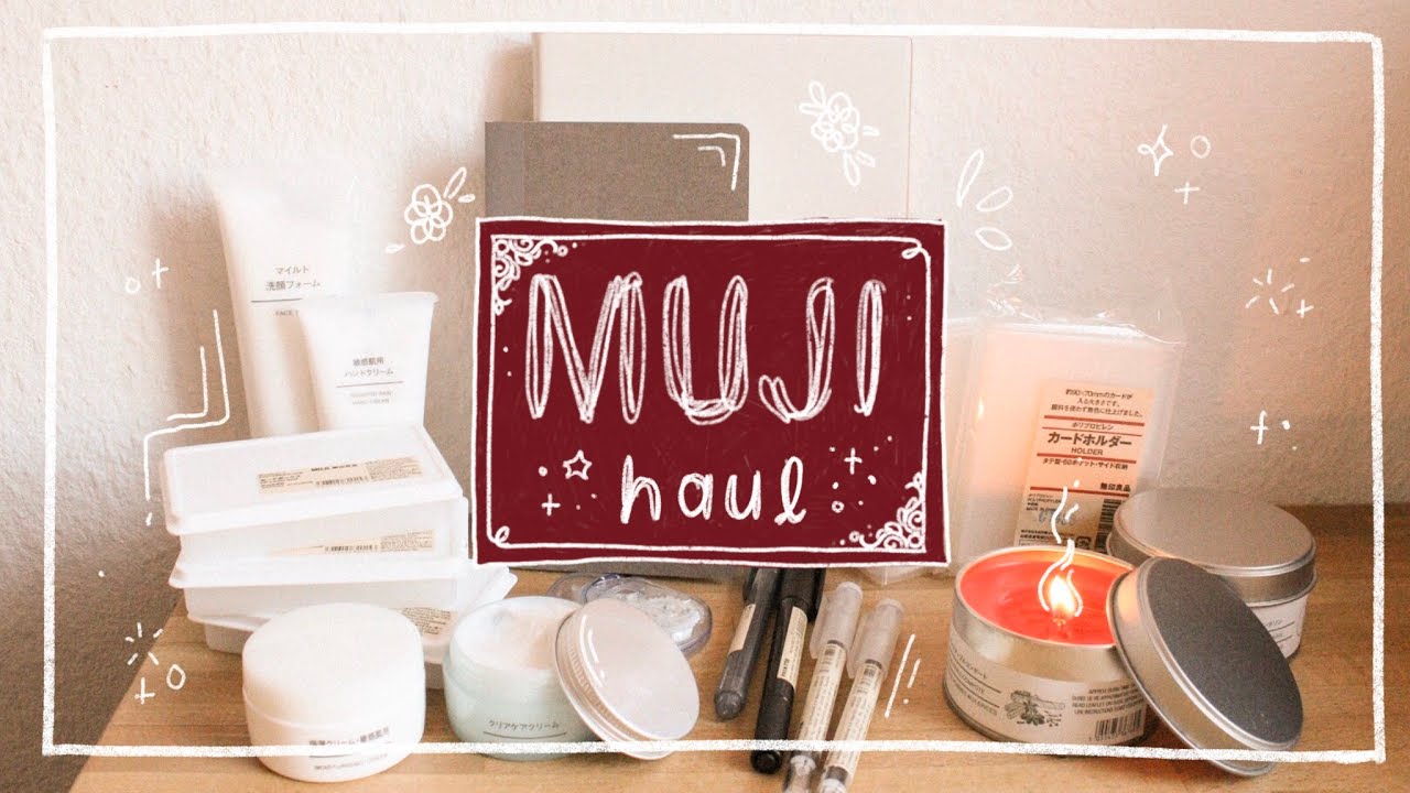 big MUJI stationery haul