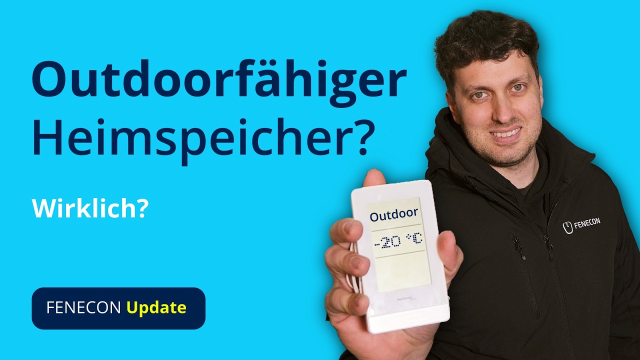 Muss der Heimspeicher beheizt werden? | FENECON Update