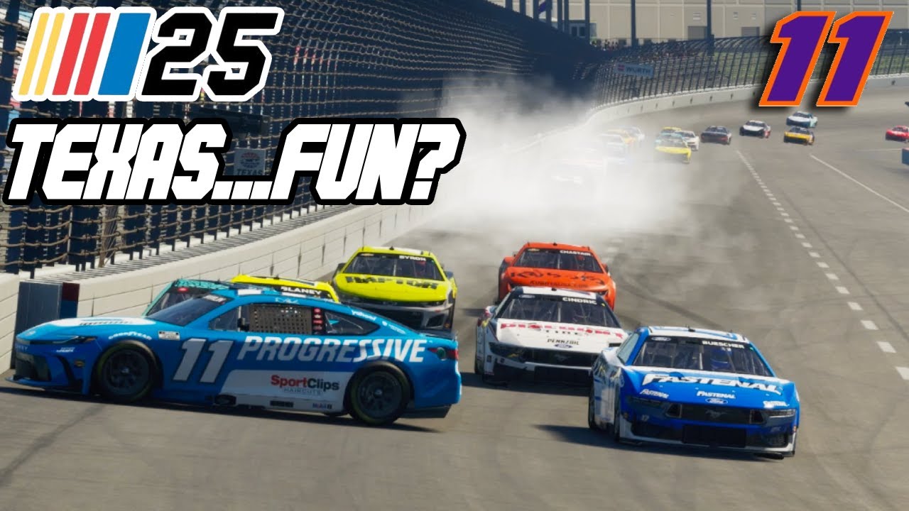 TEXAS Is Actually...Fun? | NASCAR 25 Championship Season