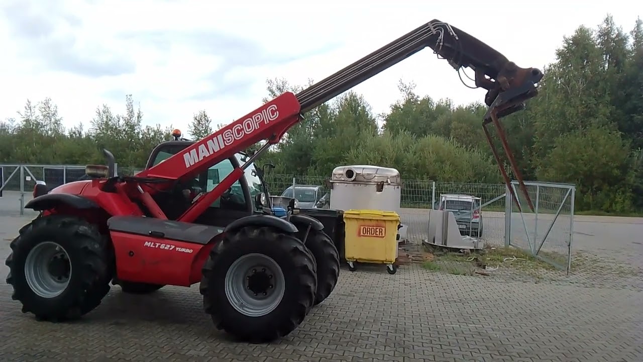 Ładowarka teleskopowa MANITOU MLT 627 na aukcji Flotilo.pl cz 1