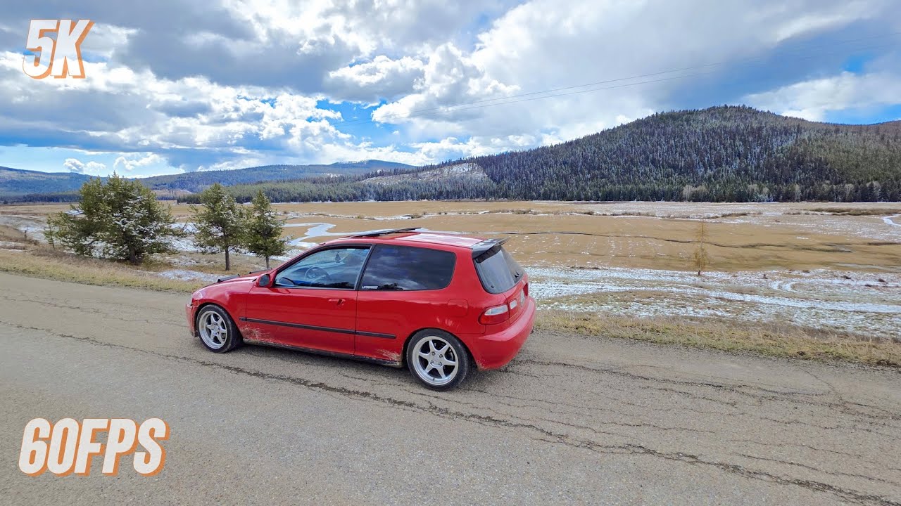 Scenic Drive Through The Mountains | POV 5K 60FPS | Honda Civic SI EG Hatch | May 2025