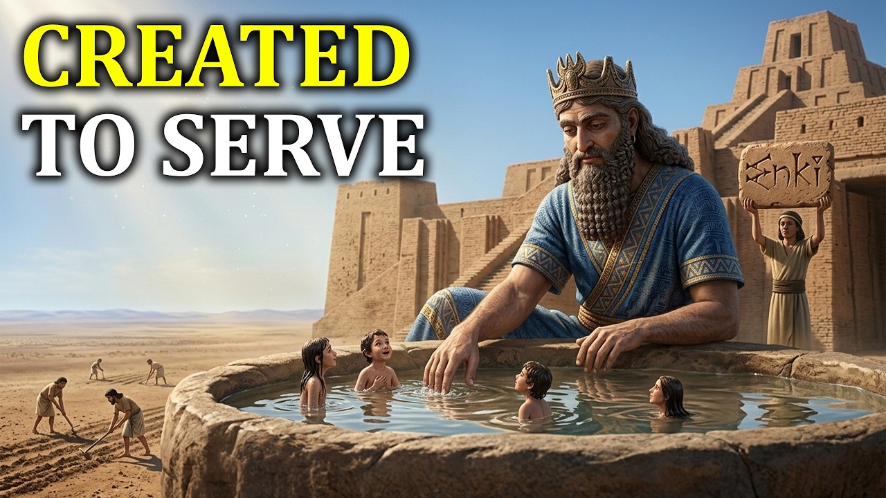 The Sumerian God Who Created Humans to Be Slaves | History for Sleep