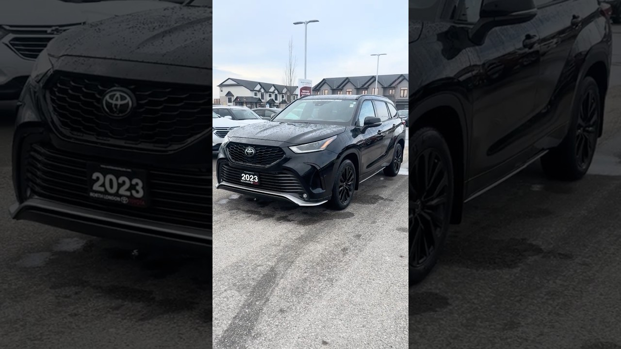 В центре внимания – подержанные автомобили: Toyota Highlander XSE AWD 2023 года выпуска (сертифиц...