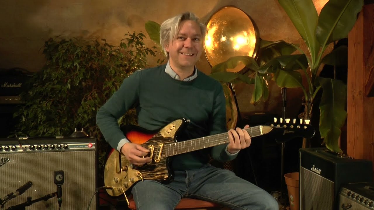 Framus Golden Strato Deluxe 5/168-54 from 1964 presented by Tobias Hoffmann @VintageGuitarOldenburg