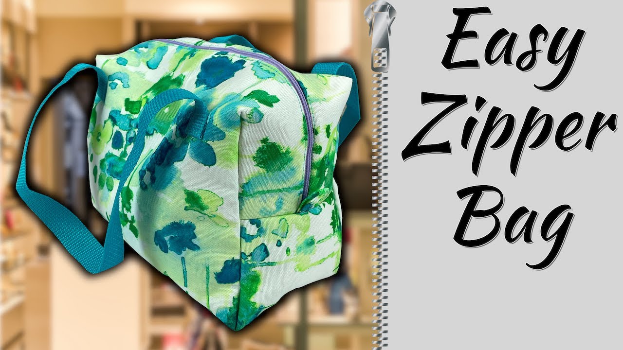 Easy Zipper Bag | Cosmetic Bag | The Sewing Room Channel