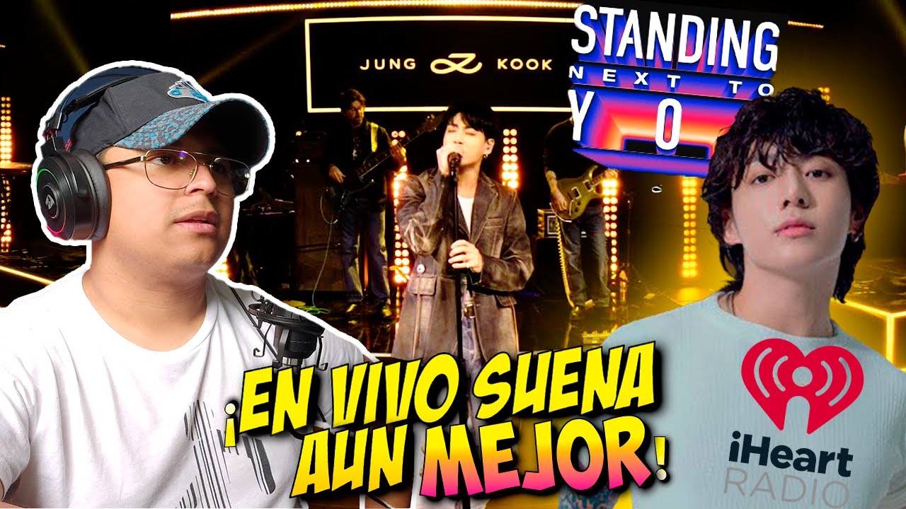 JUNGKOOK ES UN ALIEN! | Jungkook - Standing Next to You EN VIVO! I Heart Radio ANALISIS!