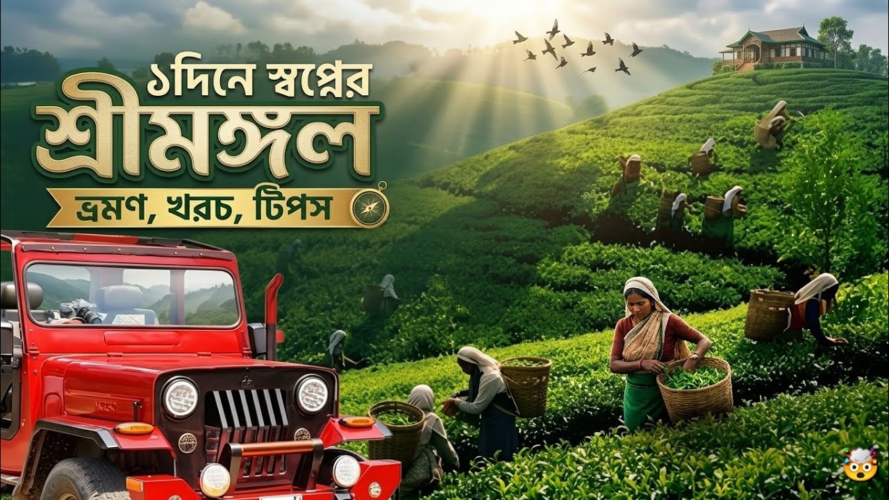 শ্রীমঙ্গল ভ্রমণ গাইড ২০২৫ | ১দিনে Tea Garden Lawachara, Madhabpur🔥 SREEMANGOL TOUR👍💝